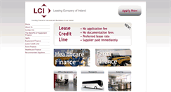Desktop Screenshot of lease.ie